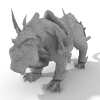 老虎坐骑 -角色人体-角色-VR/AR模型-3D城