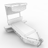 组合床-家居-床-VR/AR模型-3D城