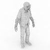 烟鬼-角色人体-角色-VR/AR模型-3D城