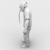 烟鬼-角色人体-角色-VR/AR模型-3D城