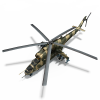 Mil-24战斗直升机-飞机-直升机-VR/AR模型-3D城