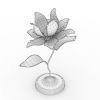 花型台灯-科技-家用电器-VR/AR模型-3D城