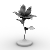 花型台灯-科技-家用电器-VR/AR模型-3D城