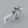 M4a1 Dual Scope 卡宾枪-VR/AR模型-3D城