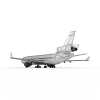 麦道客机-飞机-VR/AR模型-3D城