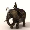南蛮象-动植物-哺乳动物-VR/AR模型-3D城
