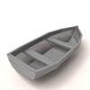 小舟-船舶-其它-VR/AR模型-3D城