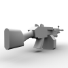 m249_saw机枪-军事-枪炮-VR/AR模型-3D城