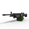 m249_saw机枪-军事-枪炮-VR/AR模型-3D城