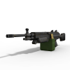 m249_saw机枪-军事-枪炮-VR/AR模型-3D城