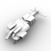 科幻战斗机-飞机-军事飞机-VR/AR模型-3D城