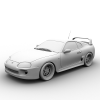 Toyota Supra-汽车-家用汽车-VR/AR模型-3D城