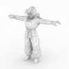 赛亚人-角色人体-角色-VR/AR模型-3D城