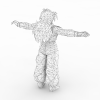 赛亚人-角色人体-角色-VR/AR模型-3D城