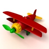玩具飞机-文体生活-个性创意-VR/AR模型-3D城