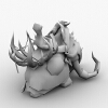 坐骑-角色人体-角色-VR/AR模型-3D城
