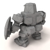 sd高达-角色人体-角色-VR/AR模型-3D城