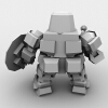 sd高达-角色人体-角色-VR/AR模型-3D城