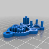 微型行星齿轮组-游戏&玩具-3D打印模型-3D城