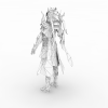 九黎女-角色人体-角色-VR/AR模型-3D城