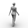 女人-角色人体-女人-VR/AR模型-3D城