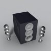 音箱-科技-数码产品-VR/AR模型-3D城