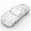 Corvette Z06跑车-汽车-家用汽车-VR/AR模型-3D城