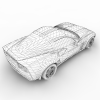 Corvette Z06跑车-汽车-家用汽车-VR/AR模型-3D城
