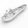 大型远洋油船-船舶-货船-VR/AR模型-3D城