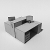 办公桌-家居-桌椅-VR/AR模型-3D城