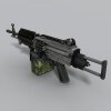 MK46 MOD1 机枪-VR/AR模型-3D城