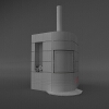 壁炉设备-家居-其它-VR/AR模型-3D城