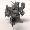 SD高达-角色人体-角色-VR/AR模型-3D城