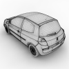 雷诺轿车-汽车-家用汽车-VR/AR模型-3D城
