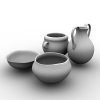 Pots And Jars-文体生活-艺术品-VR/AR模型-3D城