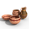 Pots And Jars-文体生活-艺术品-VR/AR模型-3D城