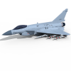 j10战斗机-飞机-军事飞机-VR/AR模型-3D城