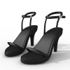 黑色凉鞋-文体生活-服装饰品-VR/AR模型-3D城