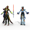 烛龙装-角色人体-角色-VR/AR模型-3D城