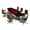 会议桌-家居-桌椅-VR/AR模型-3D城