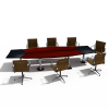 会议桌-家居-桌椅-VR/AR模型-3D城