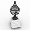 装饰瓶 -文体生活-艺术品-VR/AR模型-3D城