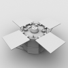 卫星-科技-航天卫星-VR/AR模型-3D城
