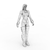 丹尼尔-角色人体-女人-VR/AR模型-3D城