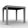 饭桌-家居-桌椅-VR/AR模型-3D城