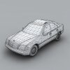 轿车-汽车-家用汽车-VR/AR模型-3D城