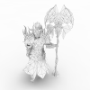 神话OL角色-角色人体-角色-VR/AR模型-3D城