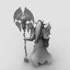 神话OL角色-角色人体-角色-VR/AR模型-3D城