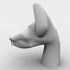 怪兽首-角色人体-角色-VR/AR模型-3D城