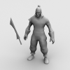 赤壁土匪-角色人体-角色-VR/AR模型-3D城